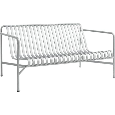 HAY - Palissade Lounge sofa - verzinkt - zilver
