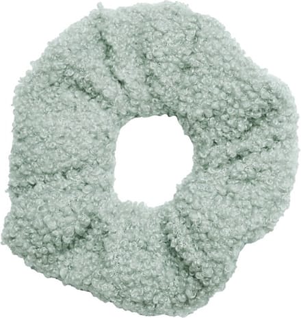Kraagjeskopen.nl® Scrunchie Teddy Mintgroen Extra Vol en Luxe - Haarwokkel Haarelastiek