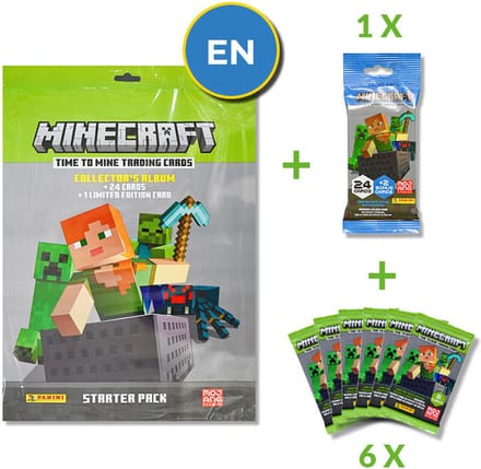 Panini - Minecraft 2 Trading Cards - Promo Pack EN