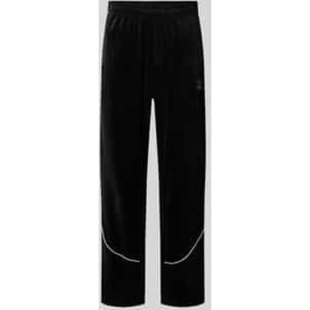 Sweatpants met labelstitching, model 'Kani Varsity'