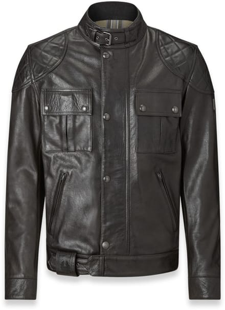 Belstaff Brooklands Zwarte Leren Jas - Jas