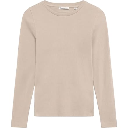 Dames-T-shirt met lange mouwen KnowledgeCotton Apparel