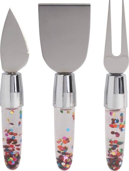 dci FLOATING CONFETTI CHEESE KNIVE