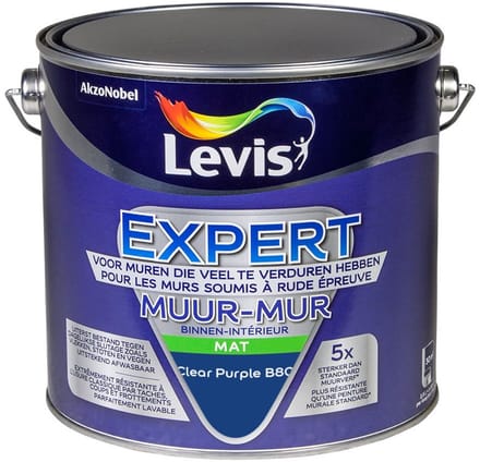 Levis - Expert Muur Binnen Mix - Clear Purple B80 - Mengverf - 2,5 L