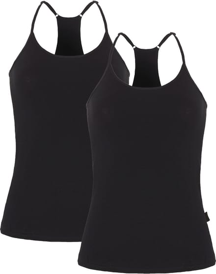 O'Neill Dames Racerback Top 2-Pack Zwart - Maat M