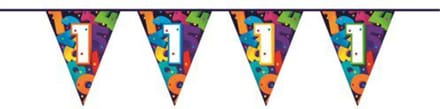 Vlaggenlijn Cijfers 1 jaar - 10 meter