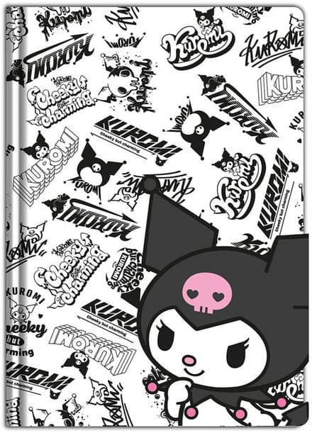 Blue Sky Studios Sanrio A5 Notebook Kuromi Stationery