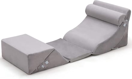 Multifunctioneel Verstelbaar Wigkussen - Orthopedisch Steunkussen voor Pijnverlichting in Schouder, Nek en Taille