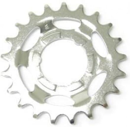 Tandwiel Shimano 21T interne naaf zilver