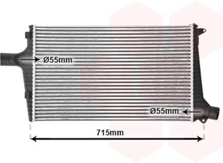 Van Wezel - INTERCOOLER VOOR AUDI A6 C5 1997-2001 4B0145805A
