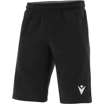 Macron Nistro Trainingsshort Heren - Zwart | Maat: XL