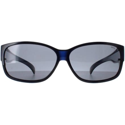 INVU Rechthoek Unisex Transparant Blauw Gepolariseerd E2401