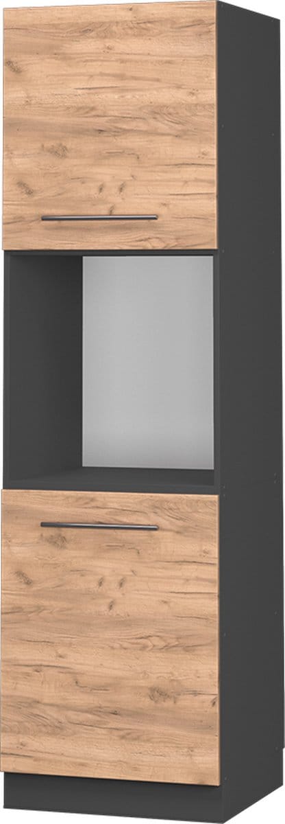 Vicco Fame-Line Ovenombouwkast – 60 cm open Krachtige eik goud