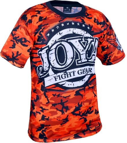Joya Camouflage - T-shirt - Katoen - Rood - 164