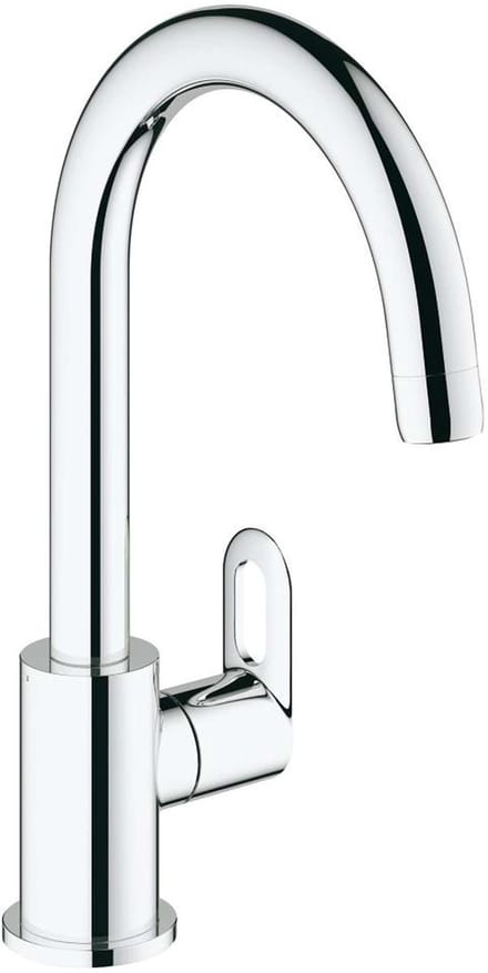 Grohe BauLoop - Keukenkraan, zonder menging, chroom 31222000