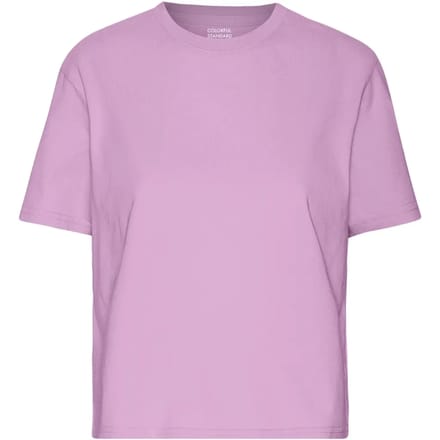 Dames-T-shirt Colorful Standard Organic Boxy cherry blossom