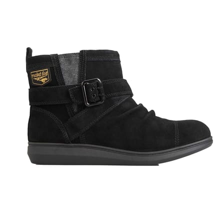 Rocket Dog Dames/Dames Mint Suede Enkellaarsjes (Zwart)