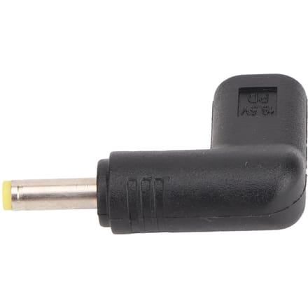 Adaptateur USB C Femelle vers DC 4.0x1.7mm Support Charge Rapide PD 100W USB C vers DC Anglé à 90 Degrés black