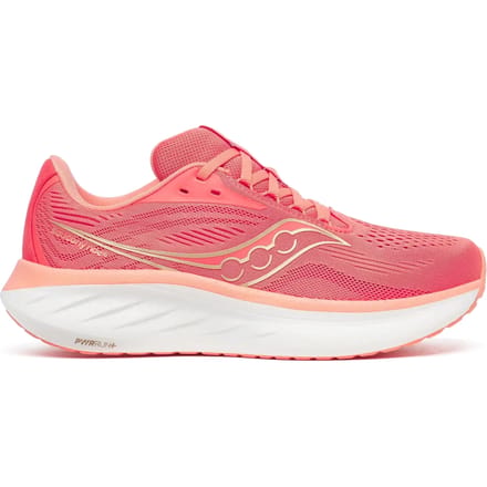 Saucony RIDE 18 - Hardloopschoenen - Coral/Salmon - Maat 41