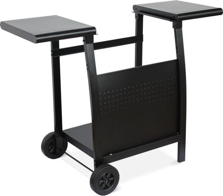 sweeek - Trolley voor bakplaat, porthos, 2 branders, 108x52x81cm