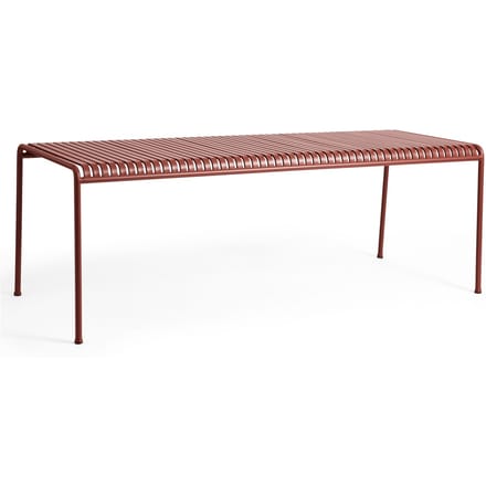 HAY Palissade tafel - iron red - 220 x 90 cm
