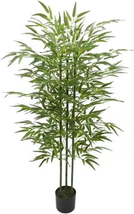 Kunstplant Bamboe Groen 155 cm