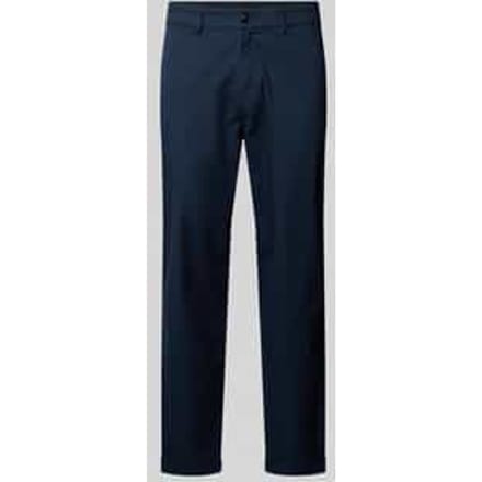 Straight leg chino van katoenmix