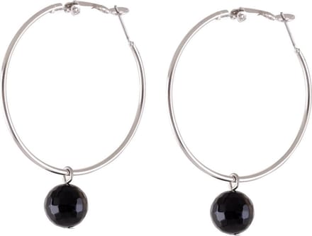 Behave - Oorbellen - Dames - Zilverkleur - Oorringen - Met Steen