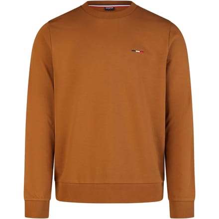 Hoogwaardige gemêleerde katoenen sweatshirt Hechter
