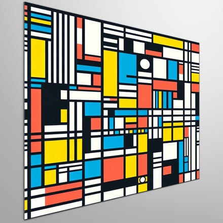 Kunstprint | Wanddecoratie | Dibond | 100 × 100 cm