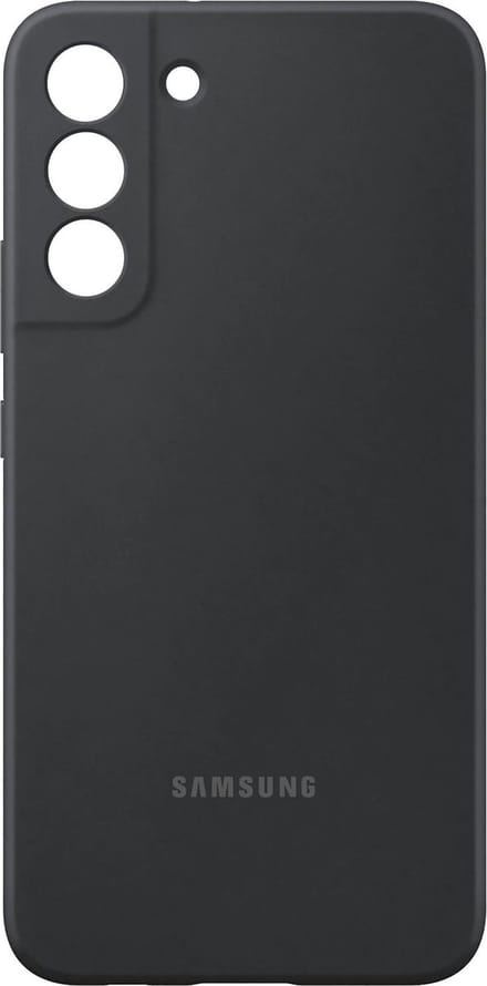 Samsung Siliconen Hoesje - Samsung Galaxy S22 - Zwart