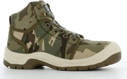 Safety Jogger werkschoenen S1P SRC Desert Camo MT45