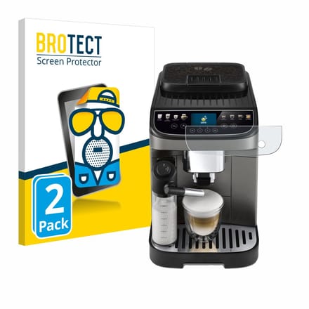 BROTECT - Screenprotector voor DeLonghi Magnifica Evo Next - Folie Beschermfolie matte 2 Stuks