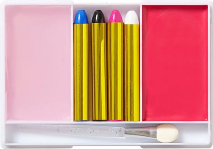 Widmann -Complete Make-Up Set, Fee - multicolor - Carnavalskleding - Verkleedkleding