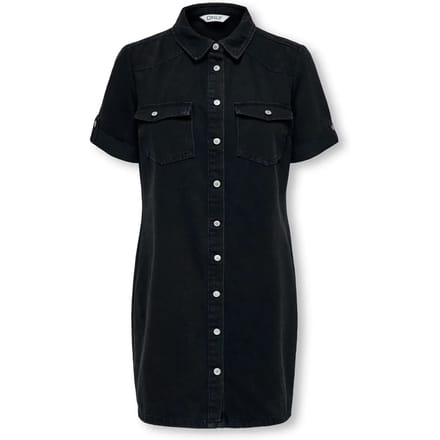 ONLY - ONLLISA S/S DNM DRESS GUA NOOS - Dames - Mini jurken