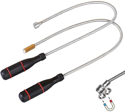 Set van 2 Sterke Magneten met Flexibele Gooseneck - Ideaal voor Kleine Onderdelen