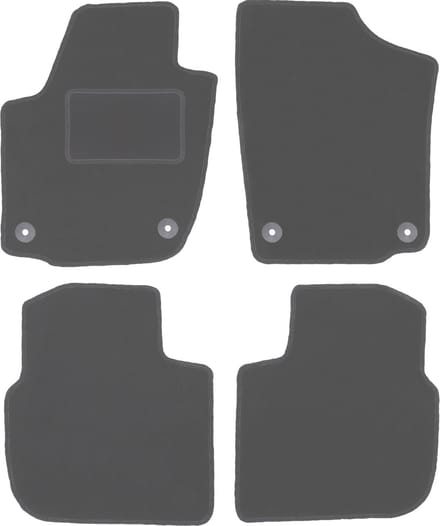 Grafiet automatten voor: Skoda Praktik combivan (2006-2015)