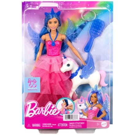 Barbie 65 jaar A Touch of Magic - Eenhoorn pop - Barbiepop