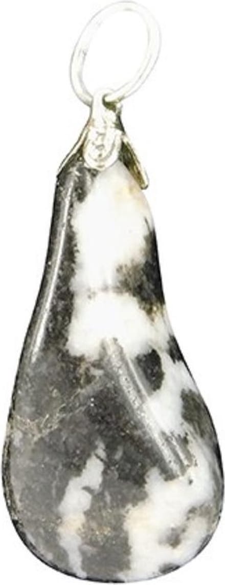 Jaspis zebra edelsteen hanger