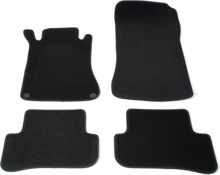 Automatten voor Mercedes C-Klasse W203 (2000-2006) - 4-delig - Velours