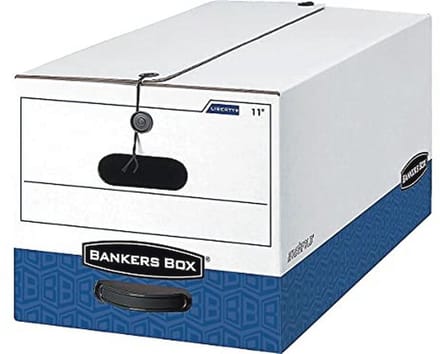 Hevige opbergdozen 4-pack met FastFold en koordsluiting