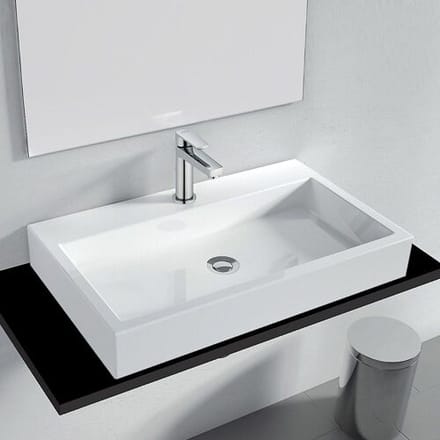 Megabad Profi Collection Architect 200 Countertop washbasin 70 x 42 cm MB623705071103