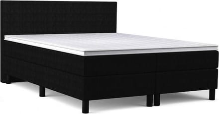 Nirwana Boxspring Basic 140x200 Zwart Gratis Bezorgd