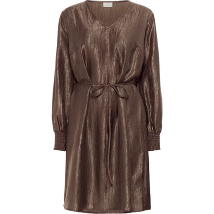 Jurk KArizz Jurk A-shape brown