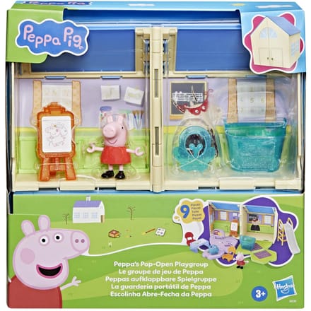 Hasbro Peppa Pig speelset Pop-Open Speelklas schoolklas fantasie.