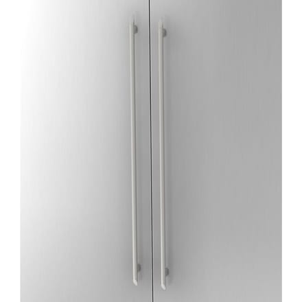 SIGNA G 7700 RE - Beuken/Zilver Rail handvat (kunststof)