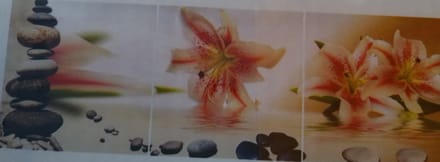 MONA LISA DIAMOND PAINTING BLOEM LELIE 3 KADERS