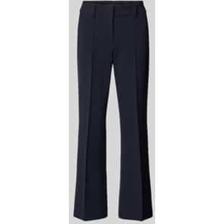 Flared fit stoffen broek met viscose Model 'Farah'