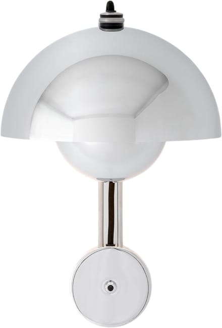 &Tradition Flowerpot wandlamp VP8 - chroom gepolijst