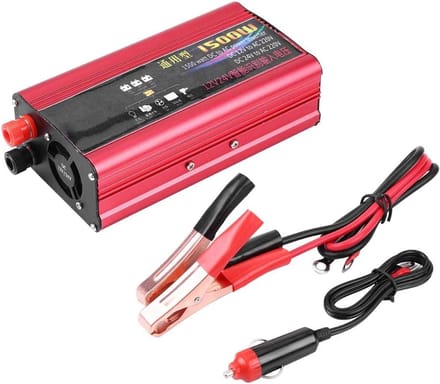 Omvormer Auto 1500W DC 12V/24V naar AC met USB-oplader en Gemodificeerde Sinusgolf